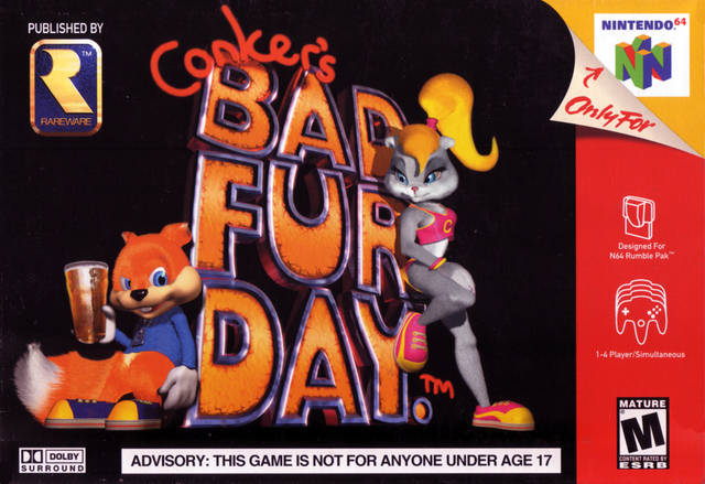 Conkers Bad Fur Day - N64