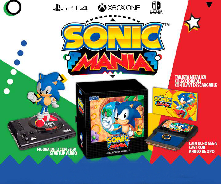 Edicion especial de Sonic Mania