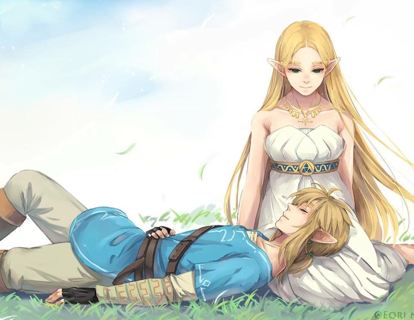 Zelda y Link