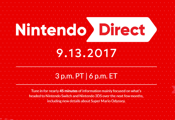 Nintendo Direct - 13-09-2017