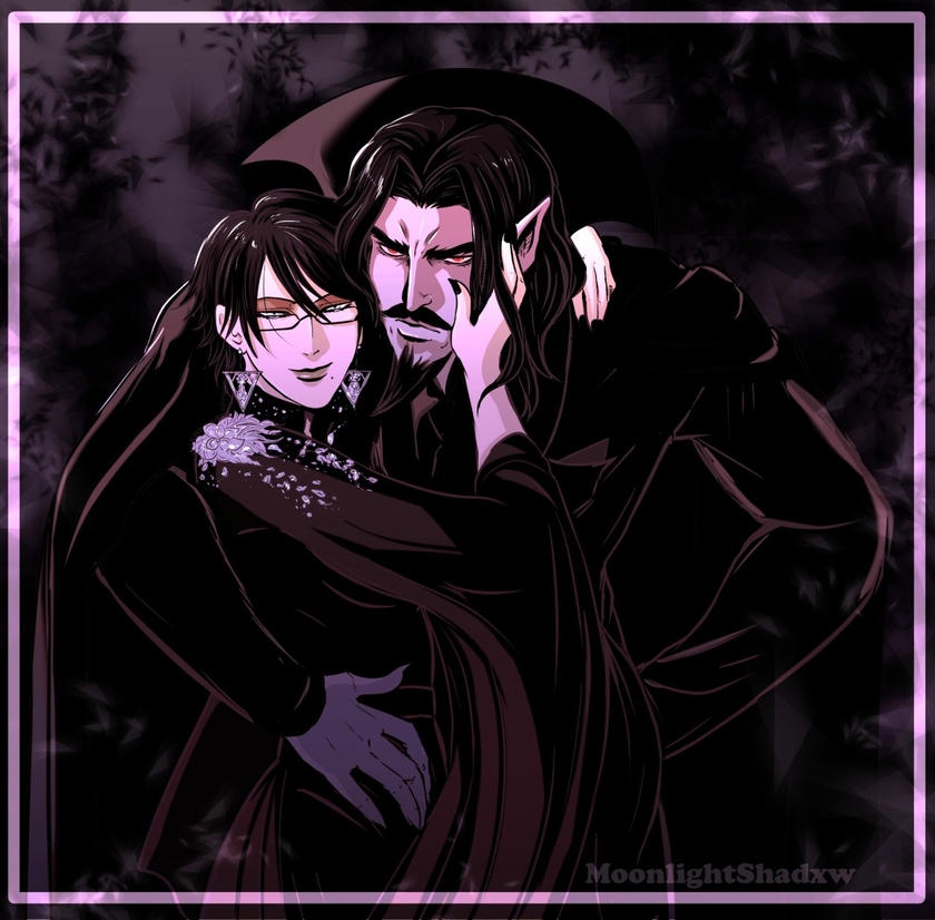 Drácula y Bayonetta ??